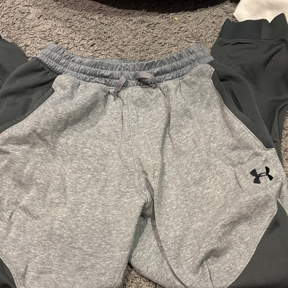 Under Armor Two-Tone Gray Joggers